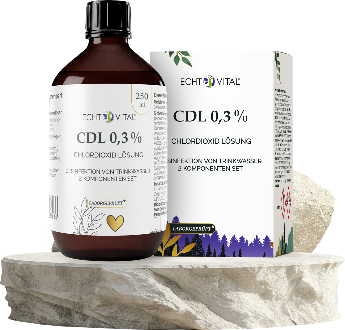 CDL 0,3% 2-Komponenten  - ECHT VITAL Premium Qualität